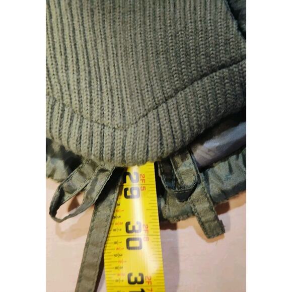 Mecca Femme Poncho Vest with Fur Parka - Picture 13 of 14